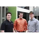 From left are Pocomos' Matthew Jameson, Scott Hunter and Jeremiah Olsen.