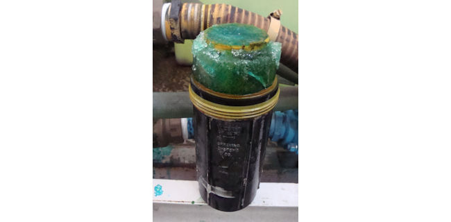 Remove filters to prevent freeze damage