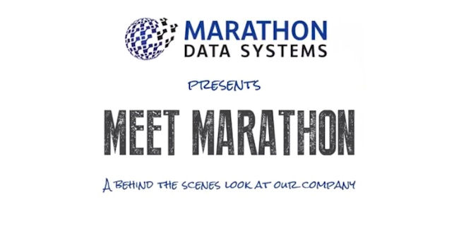 logo: Marathon Data Systems' Meet Marathon