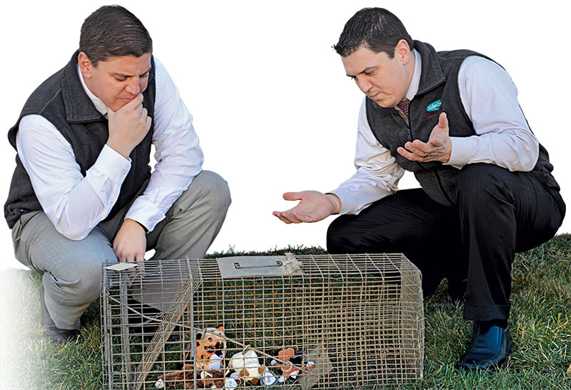 Is wildlife control a worthwhile service to provide? Note: No real animals were used for this photo shoot.