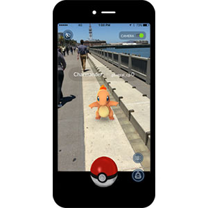 screenshot: pokemon go