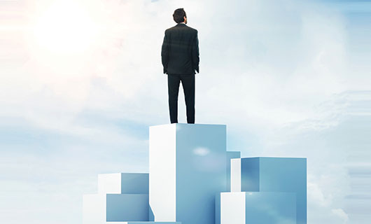 Top of career game. Illustration: ©istock.com/Pinkypills