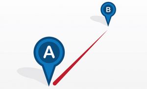 From points A to B. Illustration: ©istock.com/milo827