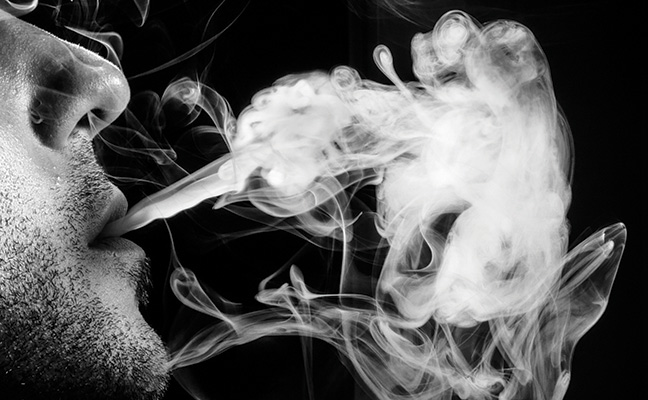 smoking photo from iStock.com/porpeller