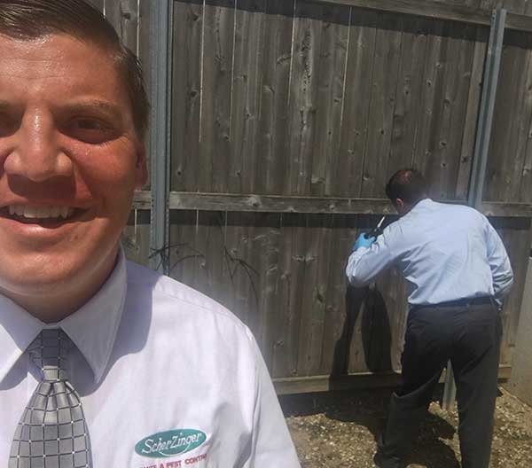 Photo: Eric (in foreground) and Kurt Scherzinger use apps and other online tools to manage digital photographs.