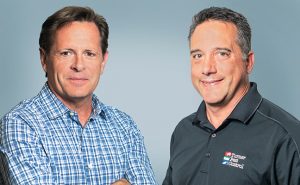 President Mark Slater, left, with COO Peter SteinmetzPhoto: Turner Pest Control