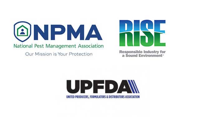 Logos provided by NPMA RISE UPFDA
