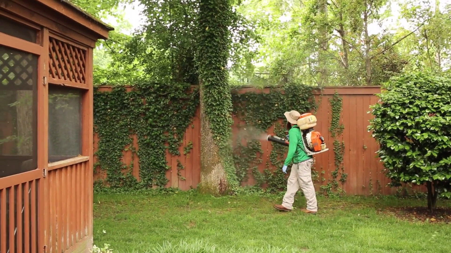 Mosquito Joe using CSI products