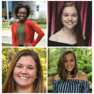 Clockwise, from left, are LeChara Pryor, Brittney Warner, Annie Emery and Hannah Prince. PHOTO: ARROW EXTERMINATORS