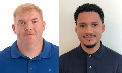 Kyle Franklin, ACE, left, and William Gettys PHOTO: BASF PEST CONTROL