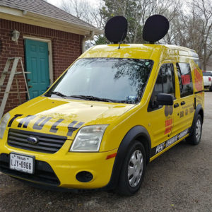 One of owner Johnny Whearley's service vehicles at the new franchise location in Texas. PHOTO: TRULY NOLEN PEST CONTROL