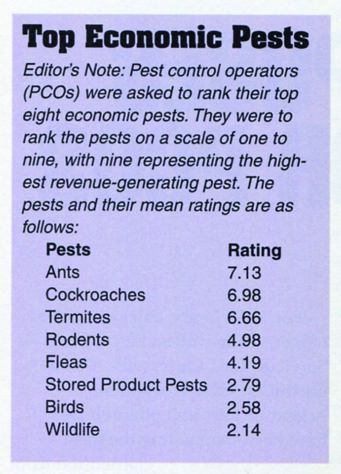Top Economic Pests IMAGE: PMP ARCHIVES 