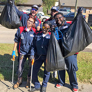 Fox Pest Control team members in Baton Rouge, La. PHOTO: FOX PEST CONTROL