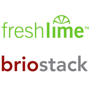 LOGOS: FRESHLIME, BRIOSTACK