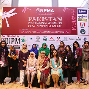 Some of the attendees of the Pakistan Professional Women in Pest Management event. PHOTO: MUHAMMAD AHMAD
