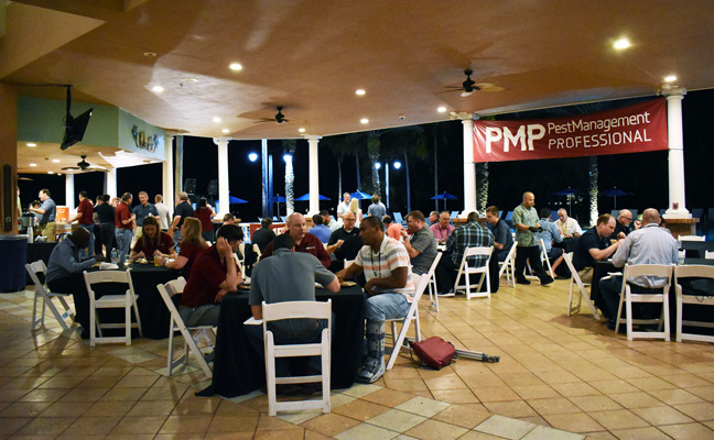 The PMP Growth Summit's opening night reception brought PMPs and partners together for a relaxing night enjoying the Florida weather. PHOTO: PMP STAFF