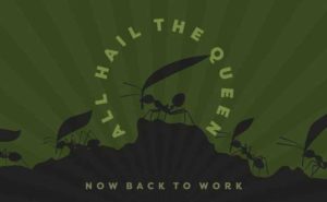 LOGO: FACEBOOK GROUP - "A group where we all pretend to be ants in an ant colony"