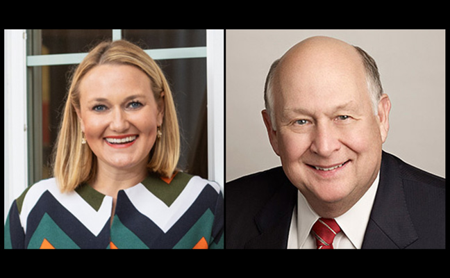 Emily Thomas Kendrick and Gary Rollins. (EMILY'S PHOTO: JAKI HAWTHORNE, STUDIO JAKI)