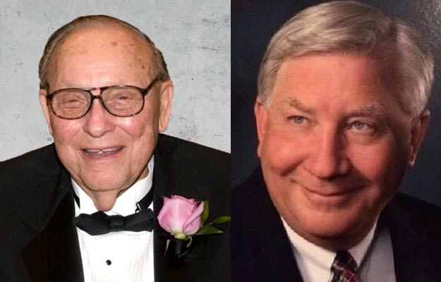 Millard Oldham, left, and Butch Cauthen