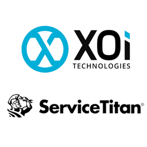 LOGO: XOi Technologies and ServiceTitan