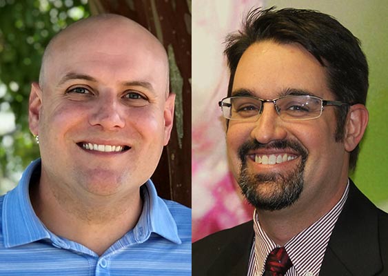 Michael Ivey, left, and Marshall Gaster