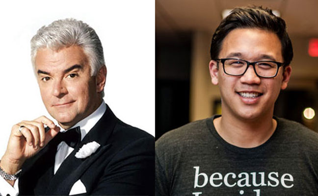 John O'Hurley and Alex Sheen
