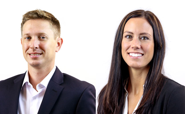 Mark Turner and Sarah Starinshak