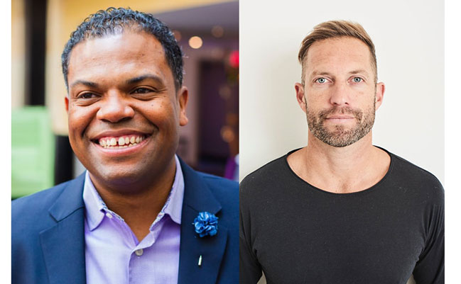 Lieutenant Colonel Jason Harris and Sebastian Terry