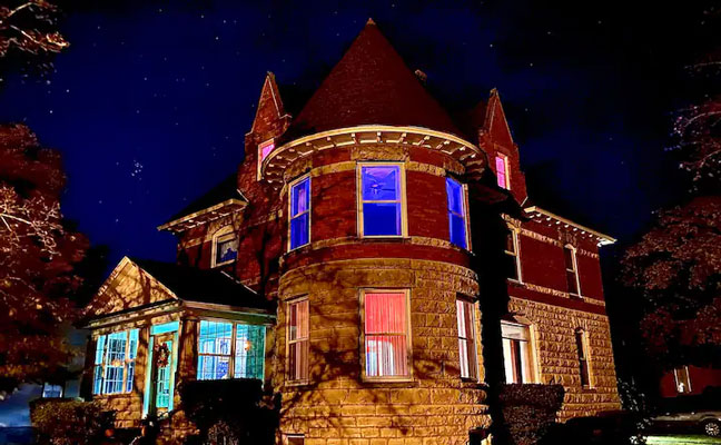 The "Historic Castle House" in Alpena, Mich., is currently available on the Air BnB website. (Photo: Airbnb.com)
