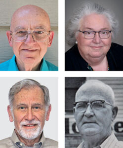 Clockwise from top left are Dr. Harold Harlan, Patricia Hottel, Dr. Bill Robinson and Brick Kness. IMAGE: PMP MAGAZINE
