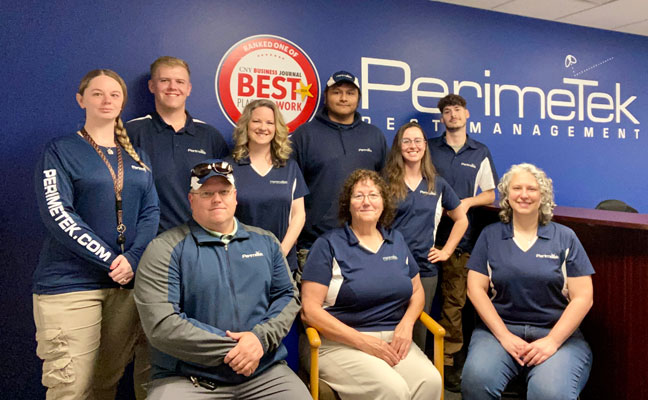 “At Perimetek, we believe that a happy and motivated team translates to exceptional service for our customers,“ said Andrew Sanefski. “This award not only recognizes our efforts but also inspires us to continue striving for excellence in creating a workplace where everyone can thrive.”