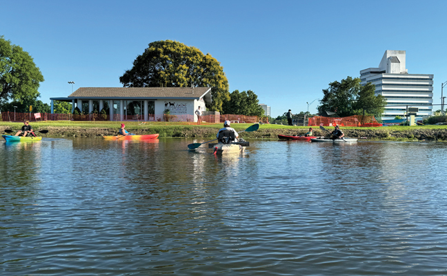 The Predator Paddlers are on the prowl. (PHOTO COURTESY OF PETE SCHOPEN)