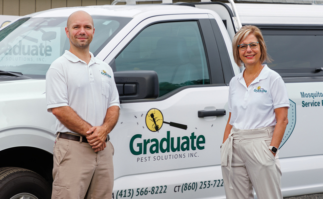 Paul and Brenda Olesuk see exclusion services as an extension of their green approach — and a major growth opportunity, too. (PHOTO: CHRIS MARION PHOTOGRAPHY)