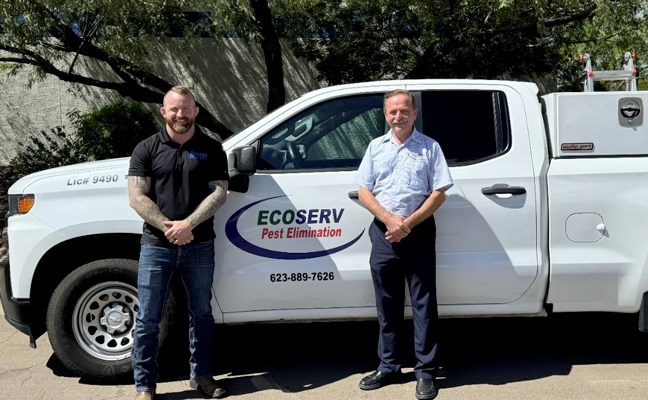 ACTION Termite & Pest Control increased its Phoenix presence through Strategic Partnership with Phoenix-based, EcoServ Pest Elimination. PHOTO: ACTION TERMITE & PEST CONTROL