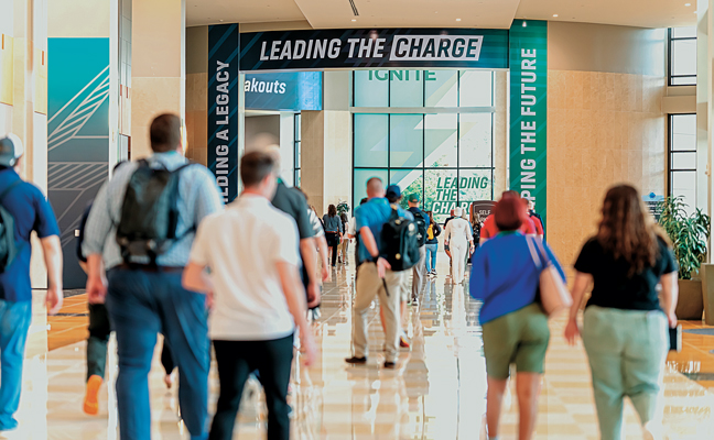 Attendees had a packed schedule of meetings, educational sessions and more. PHOTO: SERVICETITAN