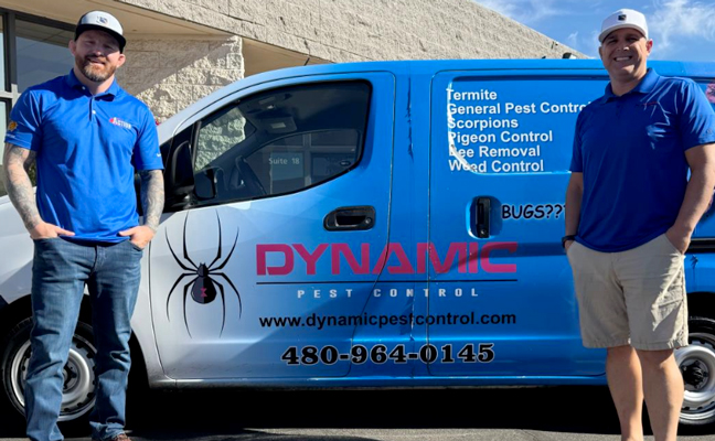 ACTION Termite and Pest Control expands Phoenix MSA presence through strategic partnership with Gilbert-based, Dynamic Pest Control. PHOTO: ACTION TERMITE AND PEST CONTROL