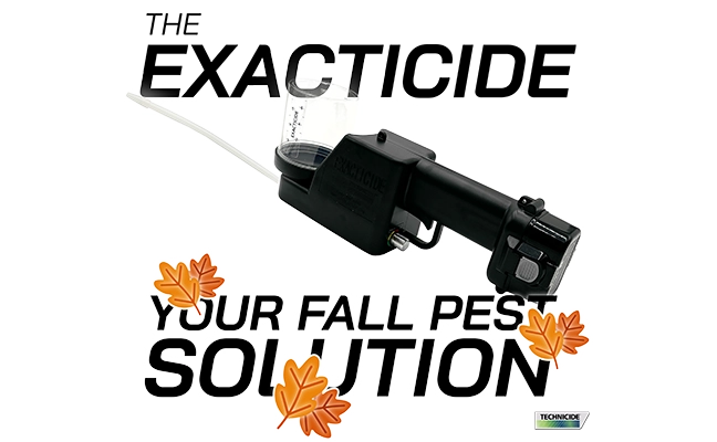 Exacticide fall graphic