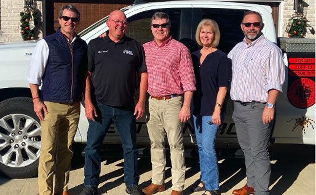 “Merging with Knox Pest Control gives me the opportunity to offer more services, with a team of trained pest professionals. I’m excited about the new opportunities this merger presents and look forward to continuing to serve customers with the highest level of expertise and care,” said Mike Weed. PHOTO COURTESY OF KNOX PEST CONTROL