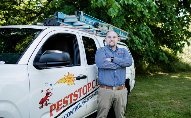 Pest Stop Pest Control's CEO Billy Olesen, ACE. PHOTO COURTESY OF PEST STOP PEST CONTROL