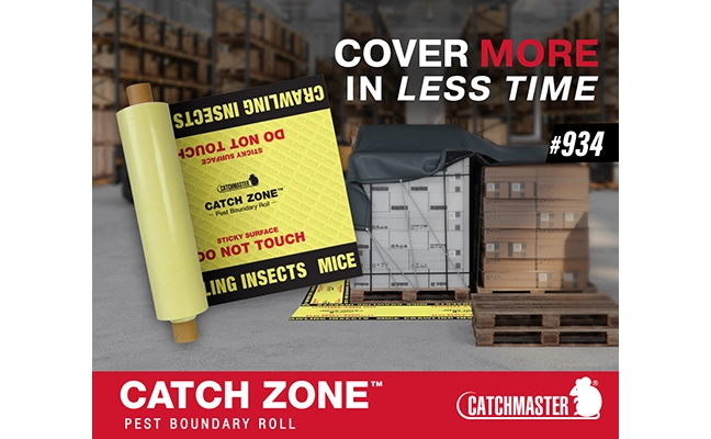 Product and use graphic for Catchmaster Pro Catchzone