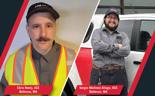 Chris Neely, ACE and Sergio Martinez Aliaga, ACE