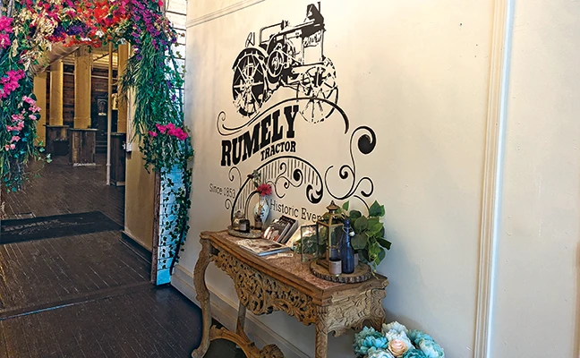 The Rumely Tractor Historic Event Space hosted the 2025 conference. Built in the 1880s, this building was once operated by the Advance-Rumely Thresher Co., from which the venue has retained its unique name. PHOTO: FOSTER BRUSCA