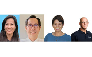 From left: Dr. Faith Oi, Dr. Chow-Yang Lee, Dr. Claudia Riegel, Hakan Kjelberg. (Marc Aubry not pictured)