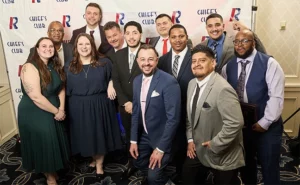 All members of Rose Pest solutions' Wheeling, Ill. branch. From left Diana Schultz, Darryl White, Lauren Raef, Kevin Cadwalder, John Bogumill, Israel Reyes, Zach Bahrke, Jesus Soriano Saldivar, Dean Martinez, Albert Lliuisaca, Herman Brantley and Anton Brown. PHOTO COURTESY OF ROSE PEST SOLUTIONS