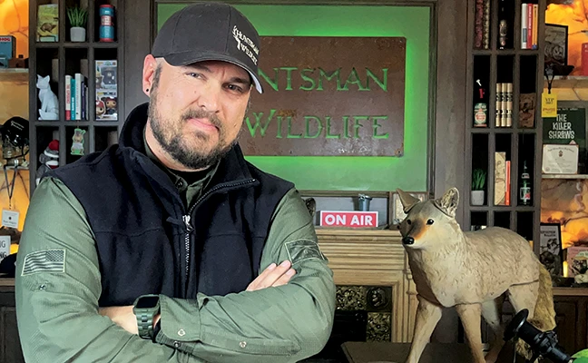 Ryan Ridgley leads discussions on the challenges and successes of running a small company. PHOTO: HUNTSMAN WILDLIFE