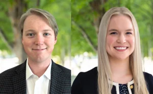 Jack McMurchie and Taylor Garnett