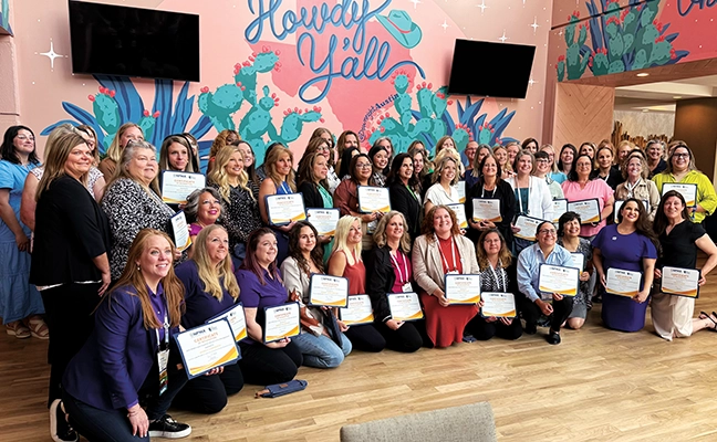 Making a difference: There were 88 total recipients of the NPMA’s Impact Awards, sponsored by FieldRoutes. The awards honor and celebrate exceptional women at all levels within the pest management industry, in any role, including management, technical/service, sales or office staff. PHOTO: ENVU