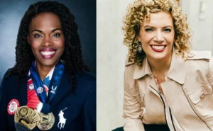 Chaunte Lowe and Elatia Abate