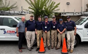 Group shot of Stark Exterminators branch for Arrow Exterminators