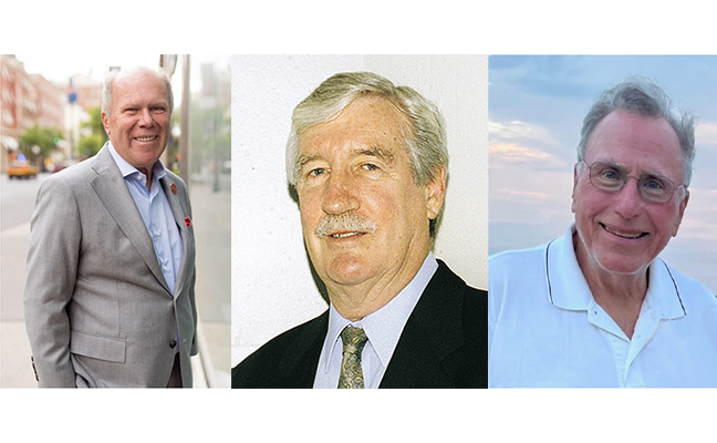 Ed Sheehan, Dr. Doug Mampe, Thomas Forshaw III